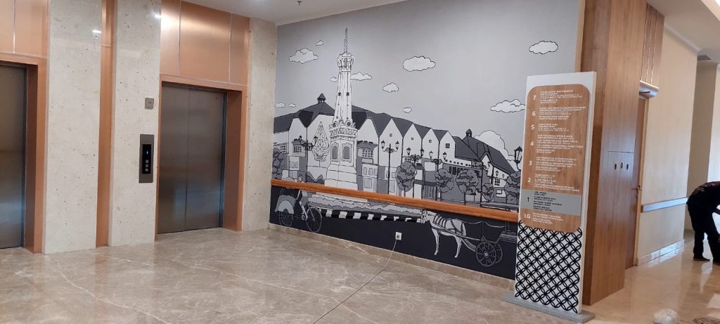 Petunjuk lantai gedung Petunjuk lantai gedung