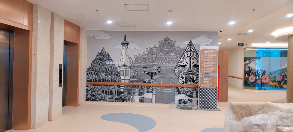 Petunjuk lantai gedung Petunjuk lantai gedung